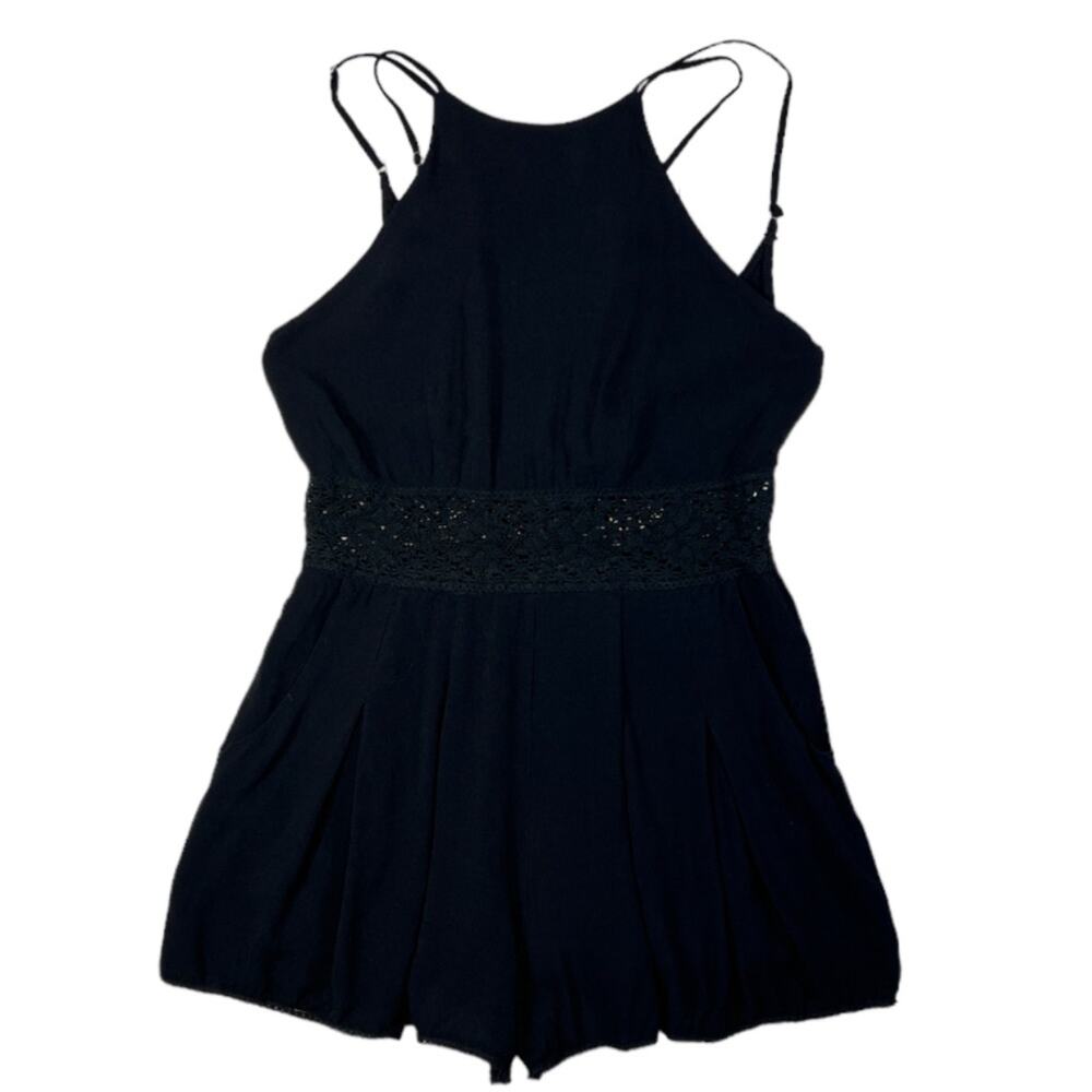 Lulu's Black Overalls | Size M